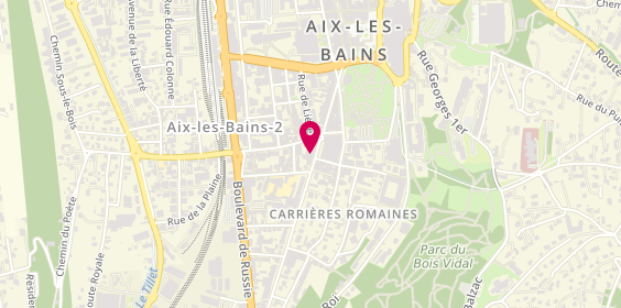 Plan de MALIAUD Blandine - Psychologue à Aix-Les-Bains, 8 avenue de Marlioz, 73100 Aix-les-Bains