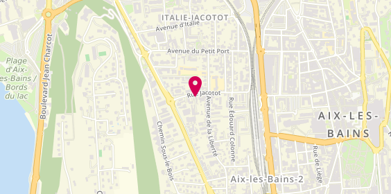 Plan de Penblanc, 31 Rue Jacotot, 73100 Aix-les-Bains