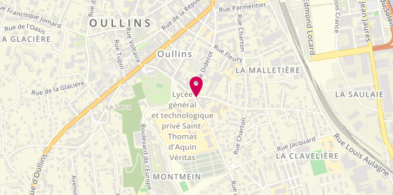 Plan de Psychologue, 2 Rue Louis-Auguste Blanqui, 69600 Oullins-Pierre-Bénite