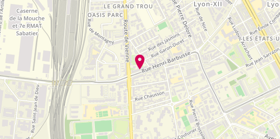 Plan de BREYSSE Sophie, 48 Rue Henri Barbusse, 69008 Lyon