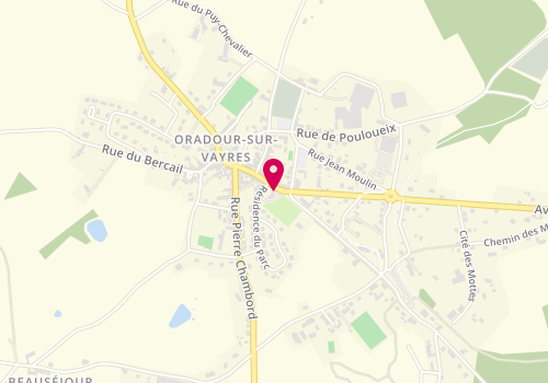 Plan de RAMPNOUX Estelle, 27 Rue Georges Guingouin, 87150 Oradour-sur-Vayres