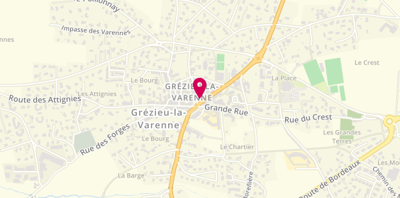 Plan de FAISANTIEU Anne Laure, 1 Avenue Emile Evellier, 69290 Grézieu-la-Varenne