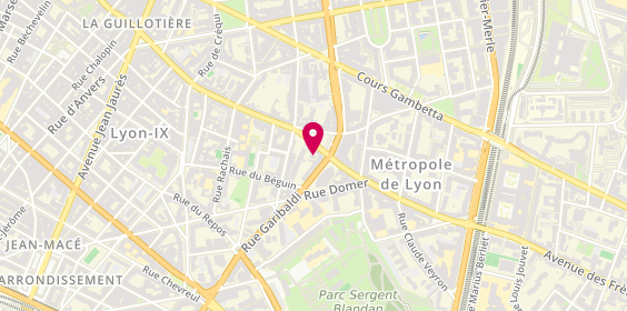 Plan de Isabelle CONTI, Psychologue Clinicienne, Psychologie périnatale, 170 grande Rue de la Guillotière, 69007 Lyon