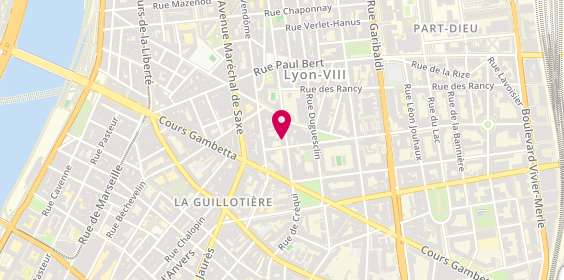 Plan de MARCHOIS Philippe, 242 Rue de Créqui, 69003 Lyon