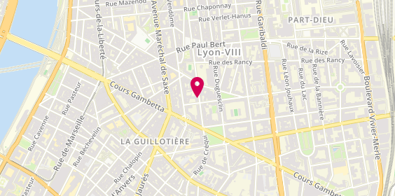 Plan de DUMONT Francis, 242 Rue Créqui, 69003 Lyon