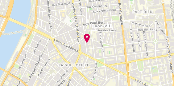 Plan de HUNG Milan, 261 Rue Vendôme, 69003 Lyon