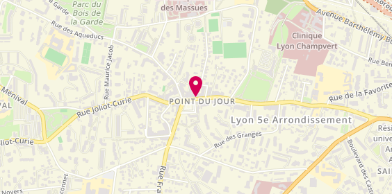 Plan de PREVOT Sophie, 64 Avenue du Point du Jour, 69005 Lyon