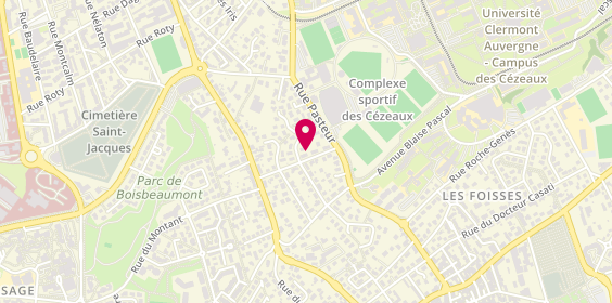 Plan de CHARME Béatrice, 13 Rue du Dr Mercier, 63170 Aubière