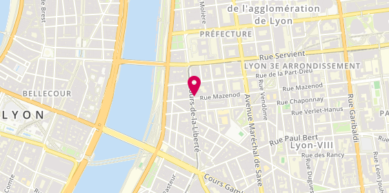 Plan de MERLE Marie, 47 Cours Liberté, 69003 Lyon