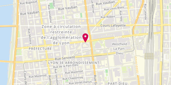 Plan de DANET François, 74 Rue Bonnel, 69003 Lyon