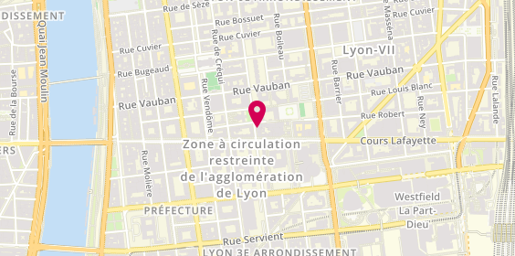 Plan de LAMOINE Angélique, 167 Rue Duguesclin, 69006 Lyon