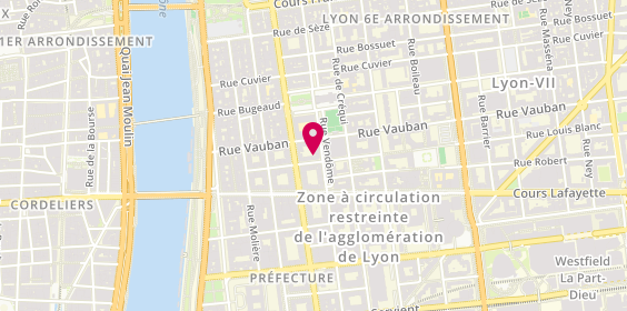 Plan de Alexandre WAGNON - Neuropsychologue et Psychologue TCC, 31 Rue Fénelon, 69006 Lyon