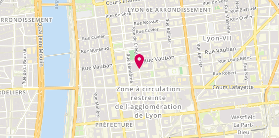 Plan de LAZDUNSKI Fleur, 145 Rue de Crequi, 69006 Lyon