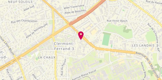 Plan de DESCAMPS Pierre, 180 Boulevard Lafayette, 63000 Clermont-Ferrand