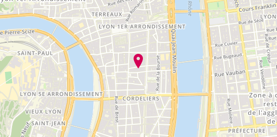 Plan de Marie-Christine SIMON, Psychanalyse Jungienne & Psychothérapie EMDR, 12 Rue Neuve, 69002 Lyon