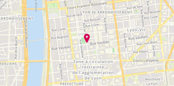 Plan de PORTA Stéphane, 139 Rue de Crequi, 69006 Lyon
