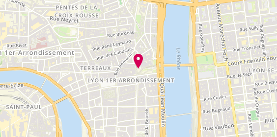 Plan de GALEA Jean Paul, 15 Place Louis Pradel, 69001 Lyon