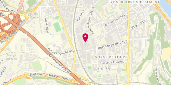 Plan de Catherine Guigui, 24 avenue Joannès Masset Bâtiment 3, 69009 Lyon