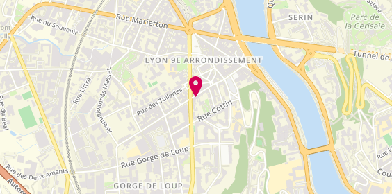 Plan de ANAYA Alexis, 39 Bis Rue Saint-Pierre de Vaise, 69009 Lyon