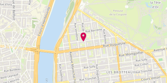 Plan de Clémence BLIN-DRAY - Psychologue, 38 Rue de Créqui, 69006 Lyon