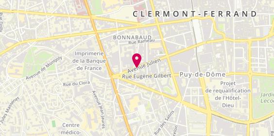 Plan de NORE Florence, 41 avenue Julien, 63000 Clermont-Ferrand