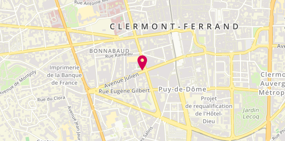 Plan de BOUSSIRON Didier, Selarl du Dr Boussiron
28 Bis Avenue Julien, 63000 Clermont-Ferrand