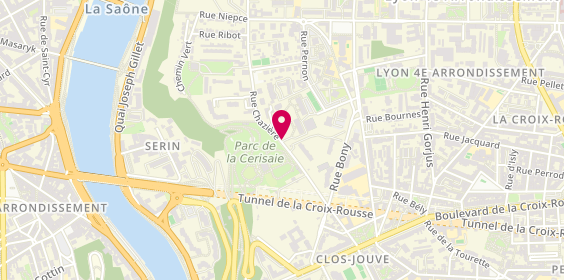 Plan de CHARAZAC Pierre, Allee D
32 Bis Rue Chaziere, 69004 Lyon