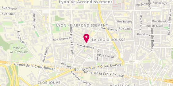 Plan de GOUET Louis, 33 Rue Denfert Rochereau, 69004 Lyon