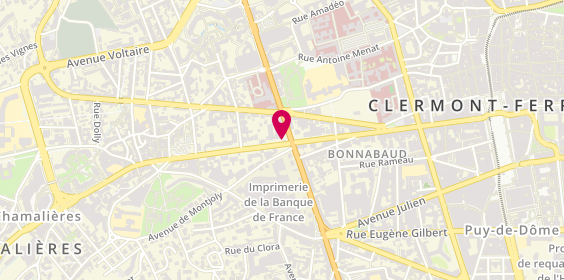 Plan de MORGE Annabelle, 4 avenue de Royat, 63400 Chamalières