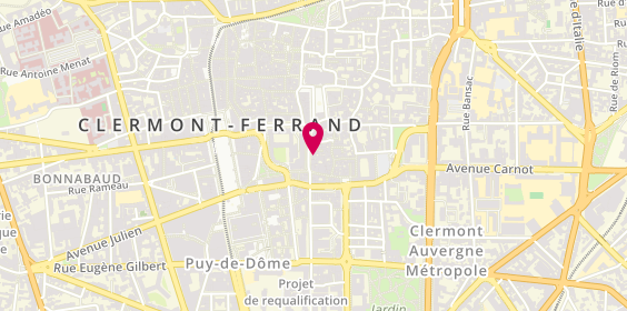 Plan de Valérie FERRI Psychanalyste intégratif, 23 Rue Saint-Genès, 63000 Clermont-Ferrand