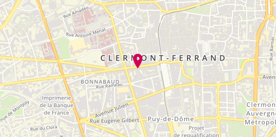 Plan de PY Delphine, Cabinet Pynergy 21 Rue Blatin, 63000 Clermont-Ferrand