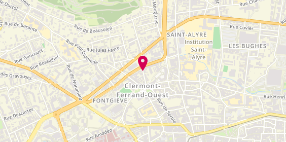 Plan de PEYNET Elise, 12 Rue Portes d'Argent, 63000 Clermont-Ferrand