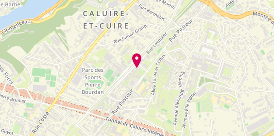 Plan de Pauline CAGNIN - Présentiel et Téléconsultation, 12 Rue Lavoisier, 69300 Caluire-et-Cuire