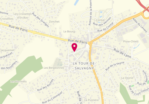 Plan de PICOCHE Gaëlle, 10 Rue Mairie, 69890 La Tour-de-Salvagny