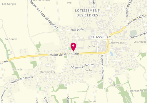 Plan de PICOUT Aude, 256 Route de Montluzin, 69380 Chasselay