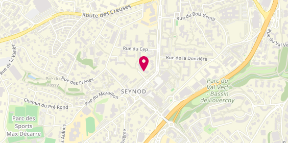Plan de Neuropsychologue Annecy - Seynod - Nicolas Suaton, 3 Allée des Sorbiers, 74600 Seynod