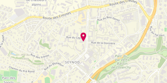 Plan de BOURGOIS Angélique, 8 avenue de Champ Fleuri, 74600 Seynod