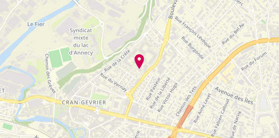 Plan de Devouassoud Maryline, 9 Rue des Charmilles, 74960 Annecy