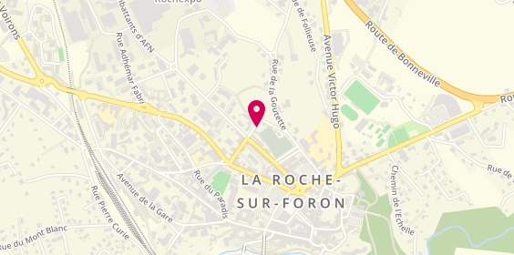 Plan de BUFFET Sandrine, 150 Rue de la Pierre d'Angeroux, 74800 La Roche-sur-Foron