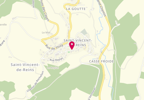 Plan de SUTRE Edwige, 2 Boulevard Ecoles, 69240 Saint-Vincent-de-Reins