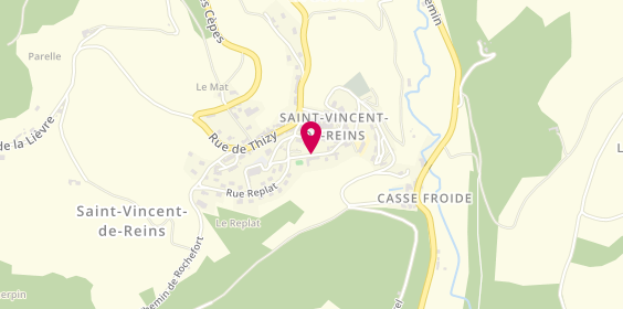 Plan de SUTRE Edwige, 2 Boulevard Ecoles, 69240 Saint-Vincent-de-Reins