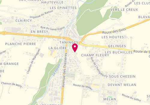 Plan de GHENO ROCHELLE ANNE, 129 Rue des Corsins, 74440 Taninges