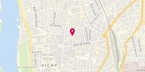 Plan de MARQUET Olivier, 11 Rue Desbrest, 03200 Vichy