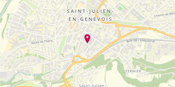 Plan de BILEN Perrine, 8 Rue Mail, 74160 Saint-Julien-en-Genevois