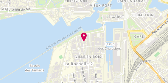 Plan de REBY Francis, 3 Rue Cardinal, 17000 La Rochelle