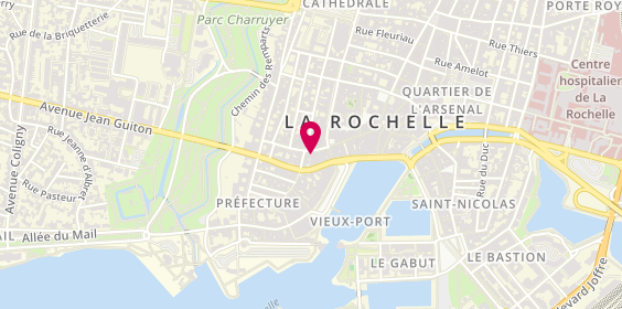Plan de Coline AUGER - Psychologue, 17 Rue Chef de Ville, 17000 La Rochelle