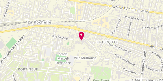 Plan de Christelle BIZET - Psychologue - Neuropsychologue la Rochelle, 31 Rue du Général Dumont, 17000 La Rochelle