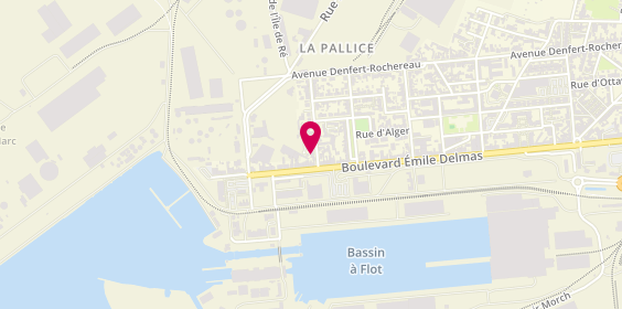 Plan de Hélène BEAUREL psychologue, 5 Rue de la Mare à la Besse, 17000 La Rochelle