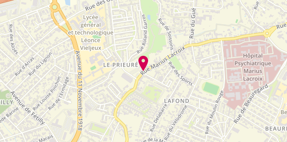 Plan de BENET Nathalie, 65 Rue Marius Lacroix, 17000 La Rochelle