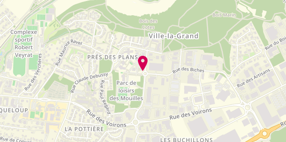 Plan de MECHIK Djamel, Centre de Consultation
7 Rue Corne de L 'Abondance, 74100 Ville-la-Grand